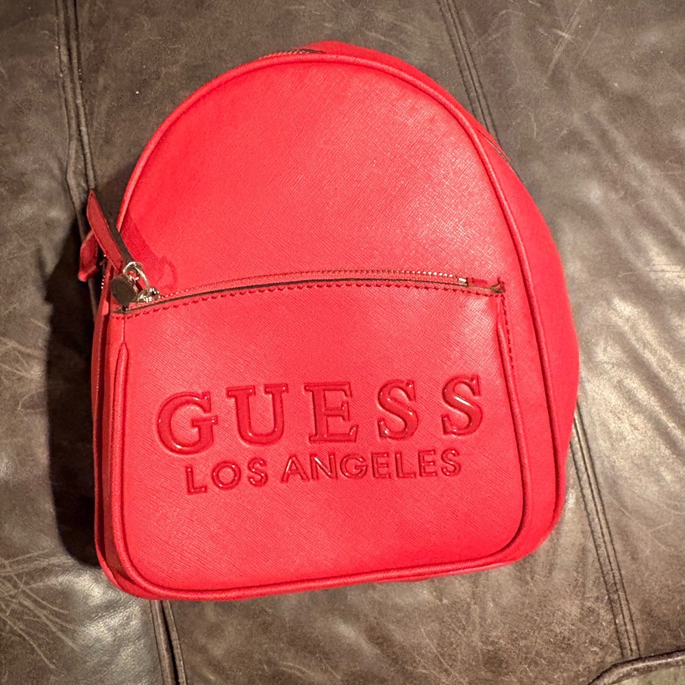 Guess Vibrant Red Backpack